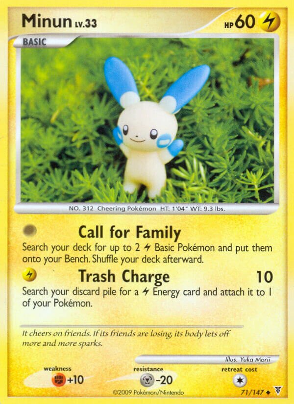 Minun 071/153 — Supreme Victors (English Pokémon TCG card)