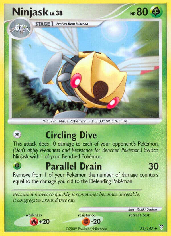 Ninjask 073/153 — Supreme Victors (English Pokémon TCG card)