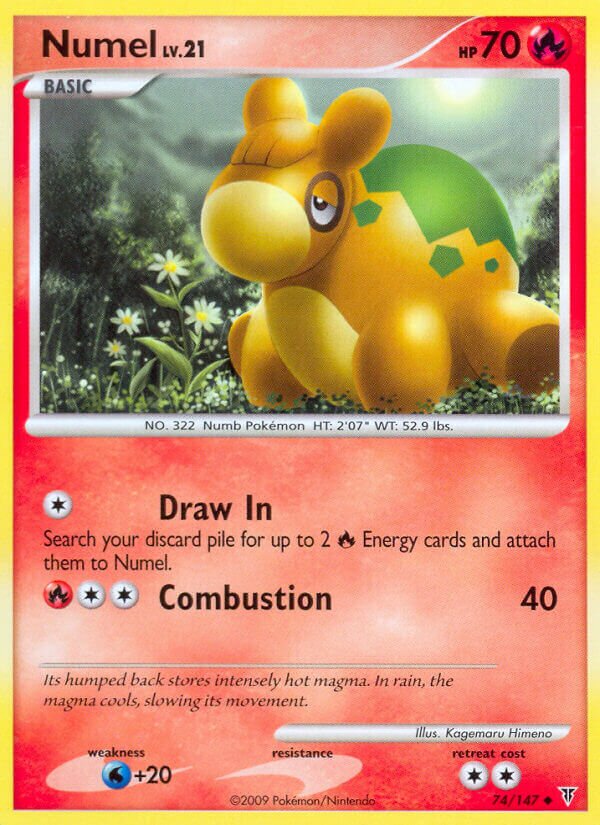 Numel 074/153 — Supreme Victors (English Pokémon TCG card)