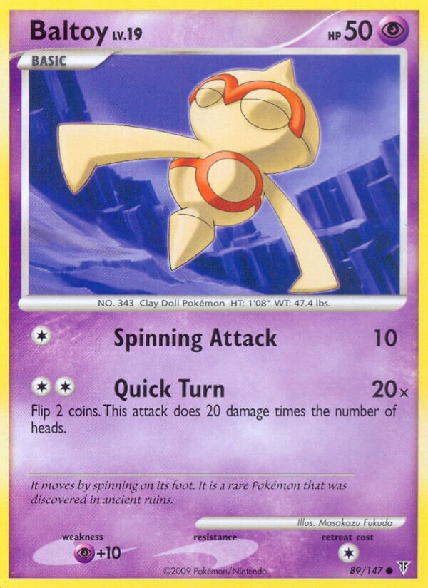 Baltoy 089/153 — Supreme Victors (English Pokémon TCG card)