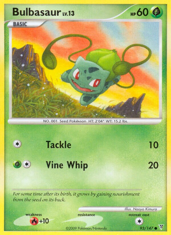 Bulbasaur 093/153 — Supreme Victors (English Pokémon TCG card)