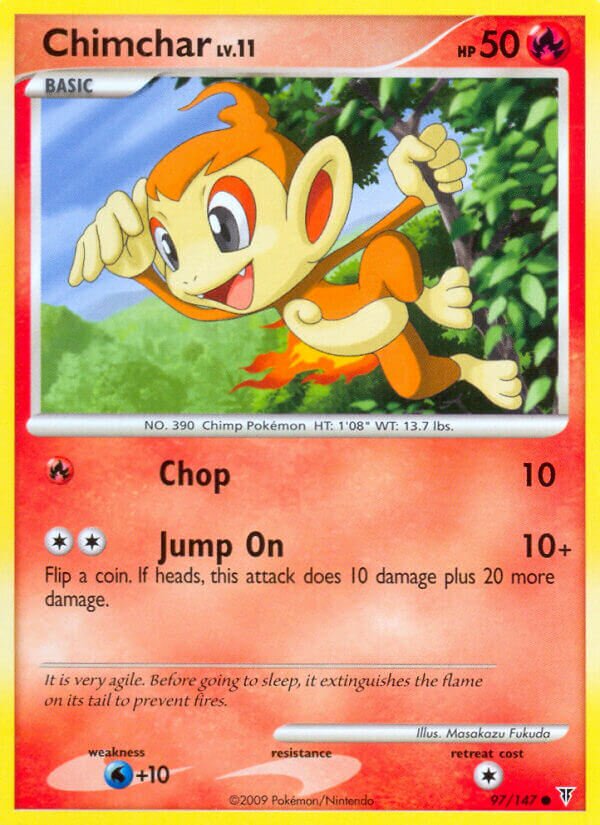 Chimchar 097/153 — Supreme Victors (English Pokémon TCG card)