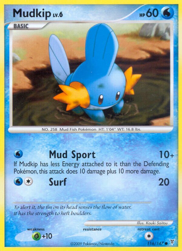 Mudkip 116/153 — Supreme Victors (English Pokémon TCG card)