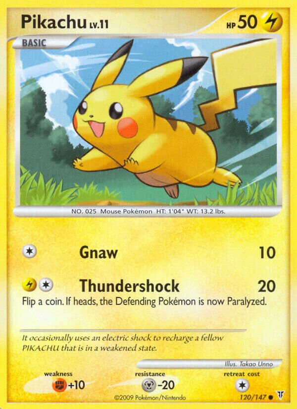 Pikachu 120/153 — Supreme Victors (English Pokémon TCG card)
