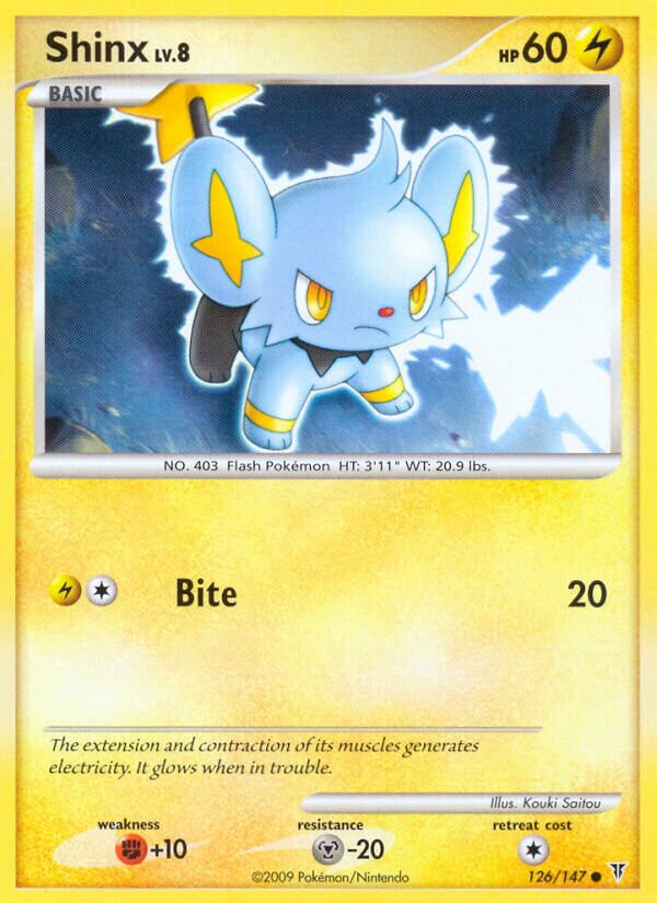 Shinx 126/153 — Supreme Victors (English Pokémon TCG card)