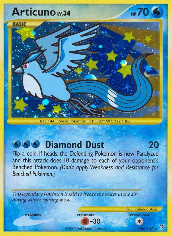 Articuno 148/153 — Supreme Victors (English Pokémon TCG card)