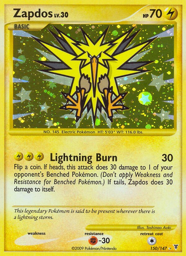 Zapdos 150/153 — Supreme Victors (English Pokémon TCG card)