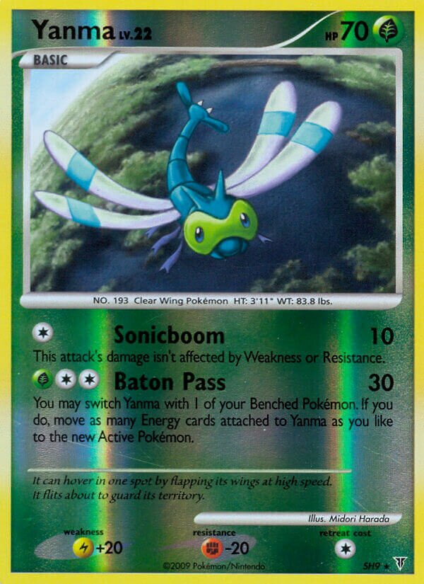 Yanma SH9 — Supreme Victors (English Pokémon TCG card)