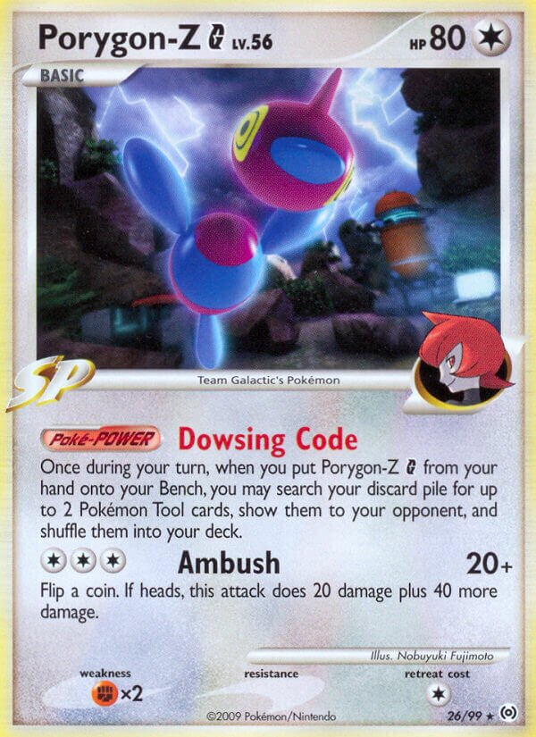 Porygon-Z G 026/111 — Arceus (English Pokémon TCG card)