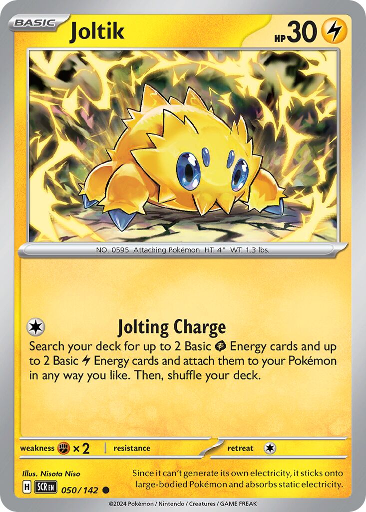 Joltik 050 — Play! Pokémon Prize Pack Series Seven (English Pokémon TCG card)