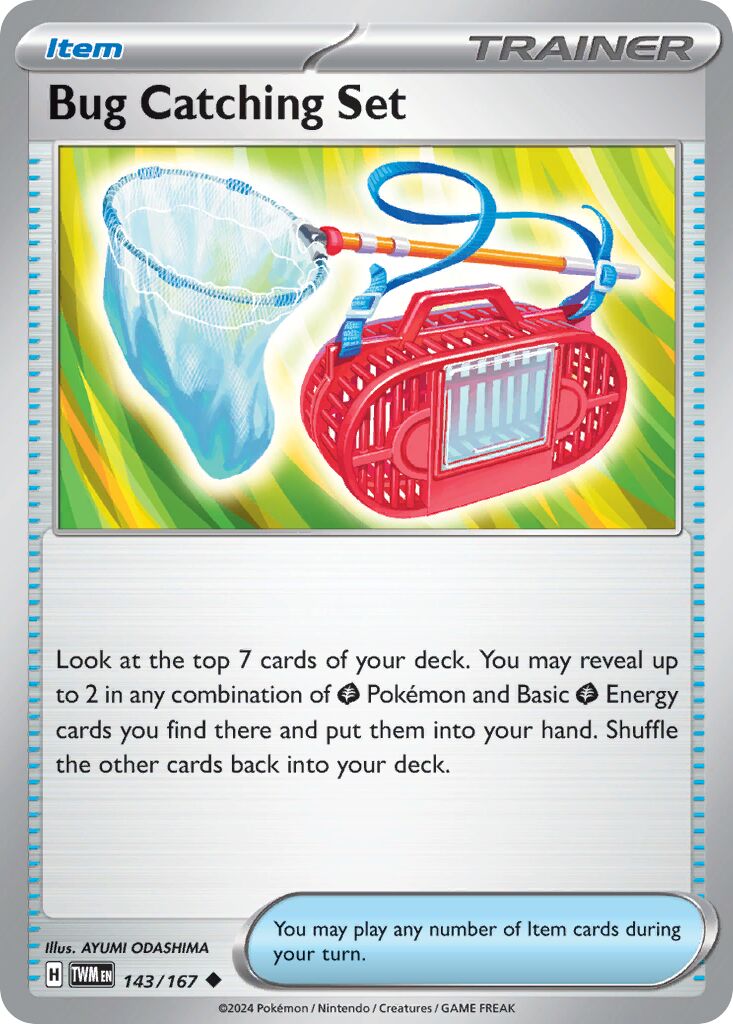 Bug Catching Set 143 — Play! Pokémon Prize Pack Series Seven (English Pokémon TCG card)