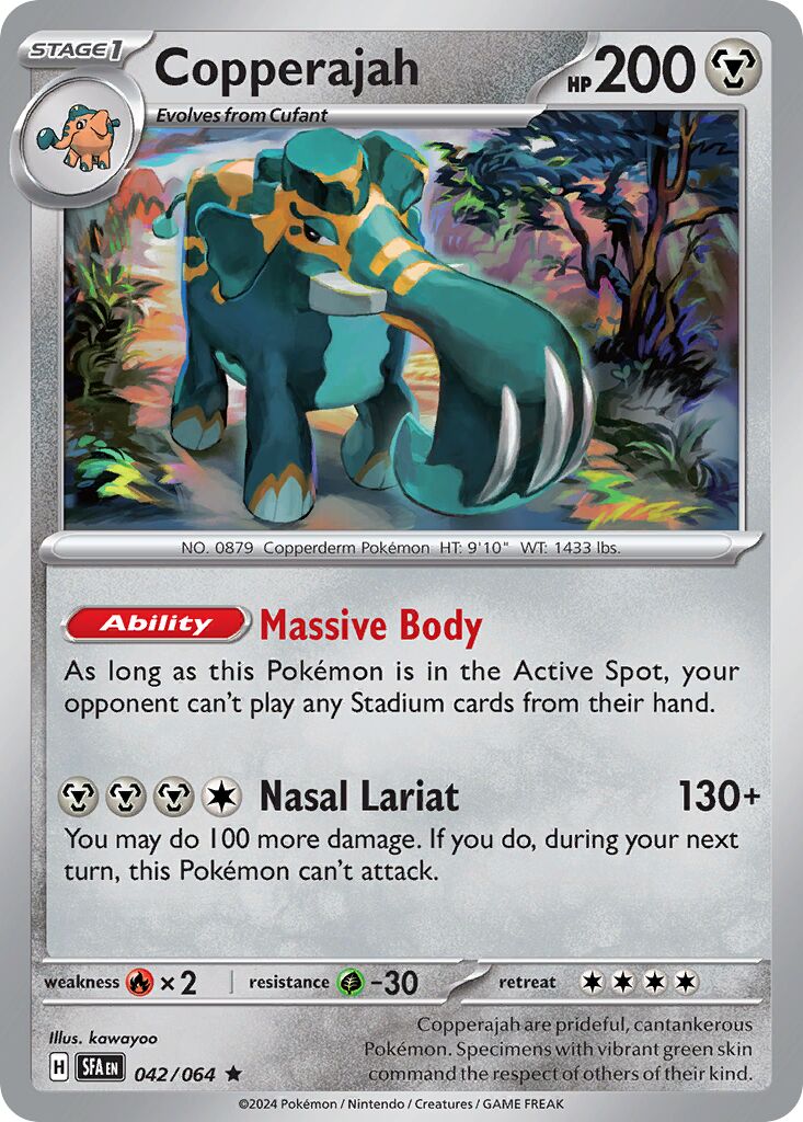 Copperajah 042 — Play! Pokémon Prize Pack Series Six (English Pokémon TCG card)