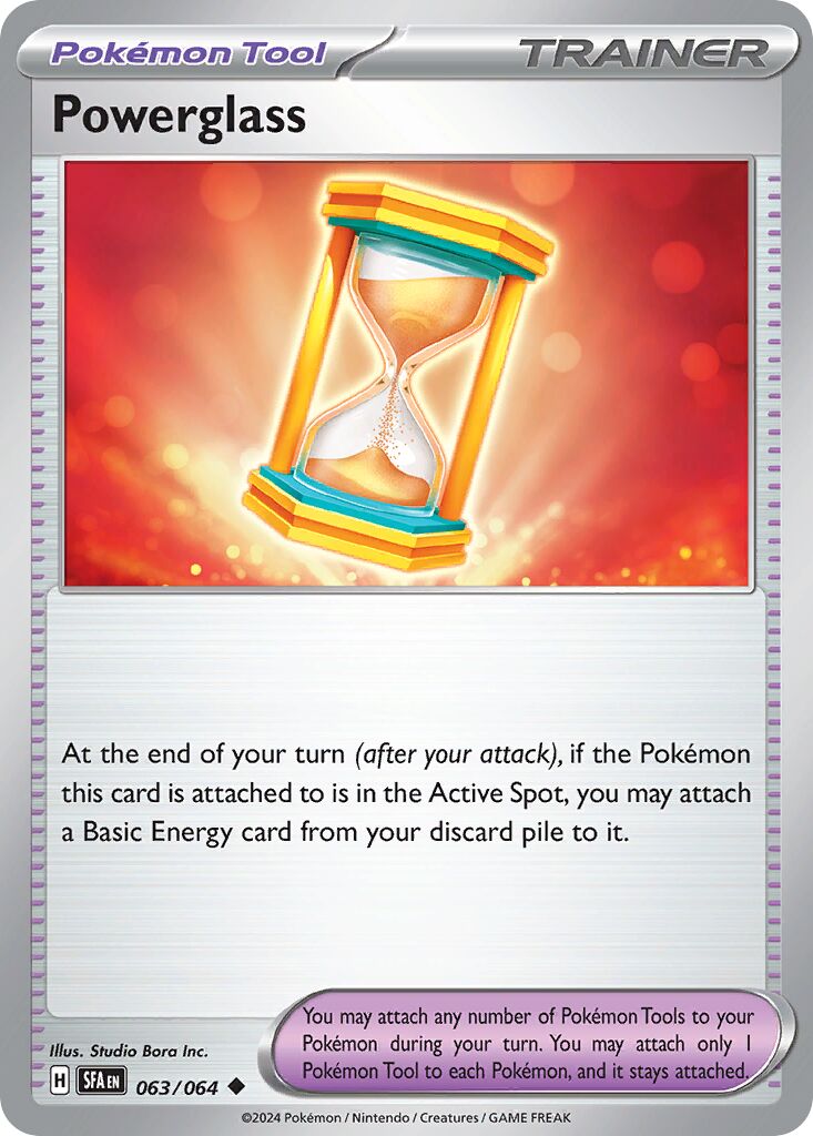 Powerglass 063 — Play! Pokémon Prize Pack Series Six (English Pokémon TCG card)