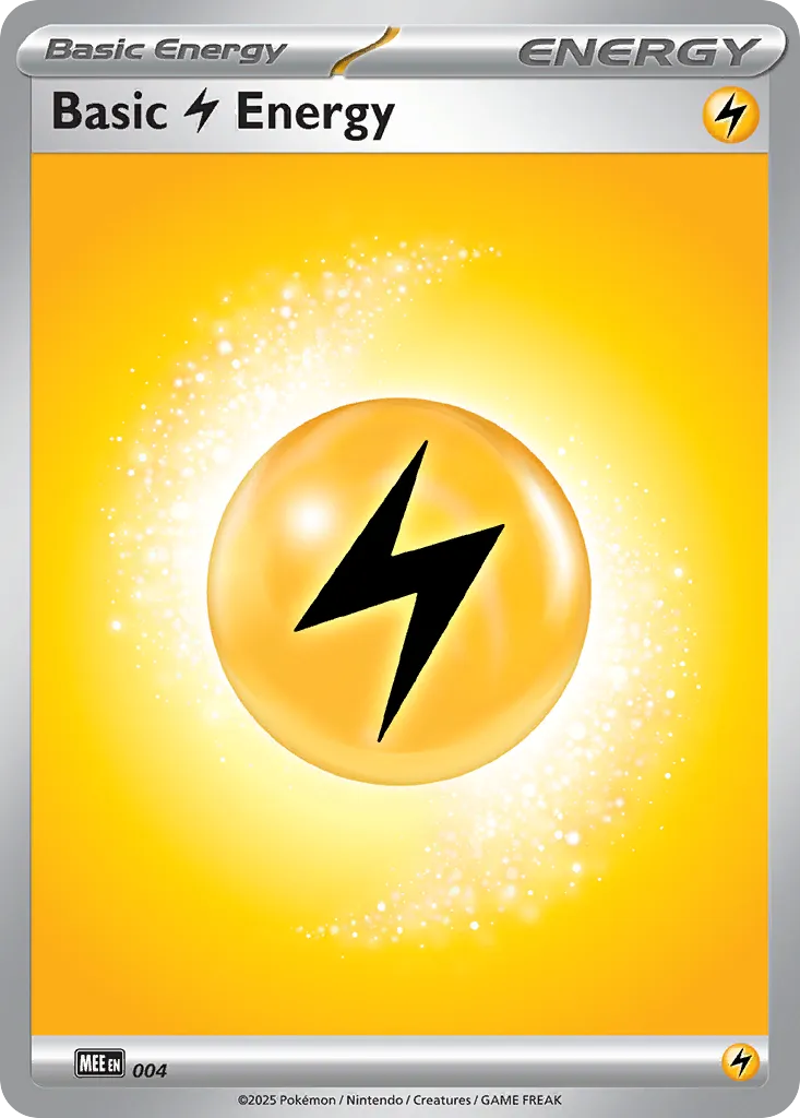 Basic Lightning Energy 004 — Play! Pokémon Prize Pack Series Eight (English Pokémon TCG card)