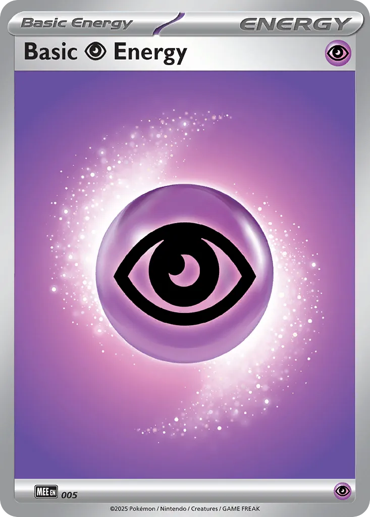Basic Psychic Energy 005 — Play! Pokémon Prize Pack Series Eight (English Pokémon TCG card)