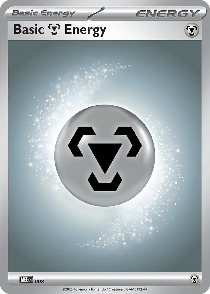 Basic Metal Energy 008 — Play! Pokémon Prize Pack Series Eight (English Pokémon TCG card)