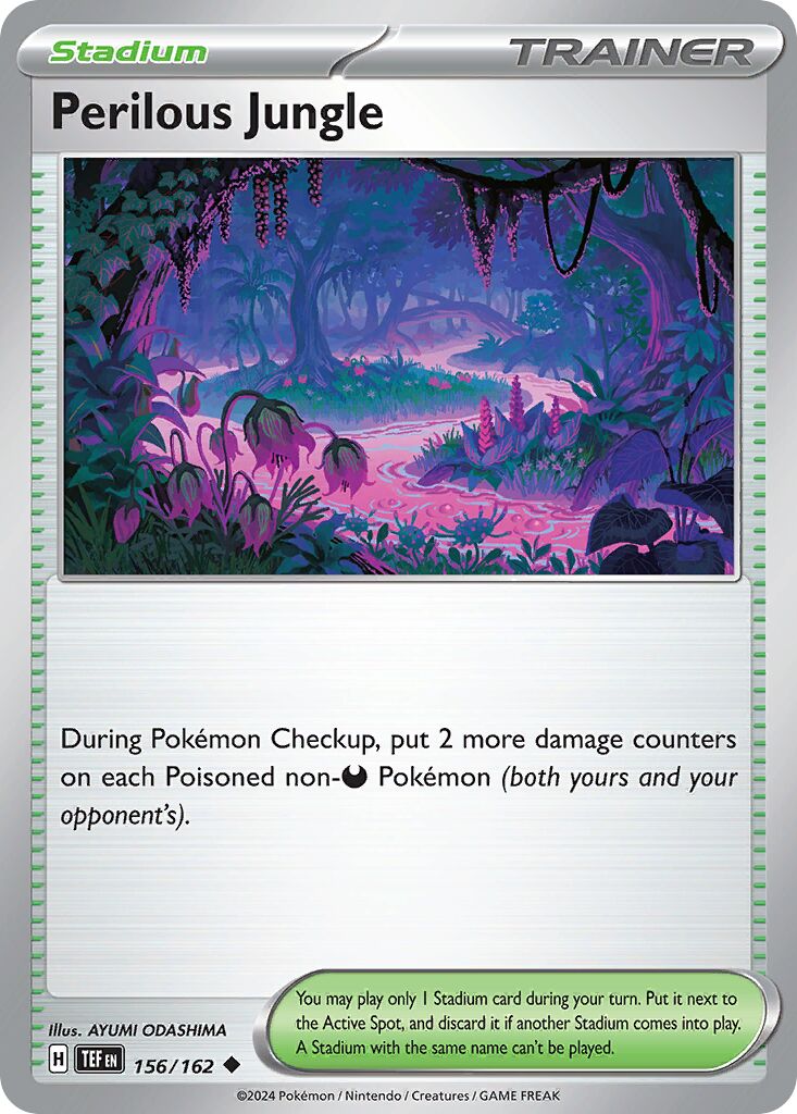 Perilous Jungle 156 — Play! Pokémon Prize Pack Series Five (English Pokémon TCG card)