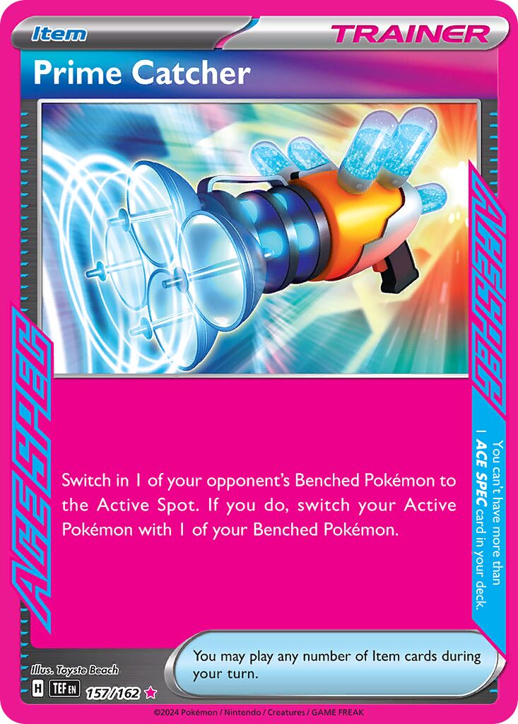 Prime Catcher 157 — Play! Pokémon Prize Pack Series Five (English Pokémon TCG card)