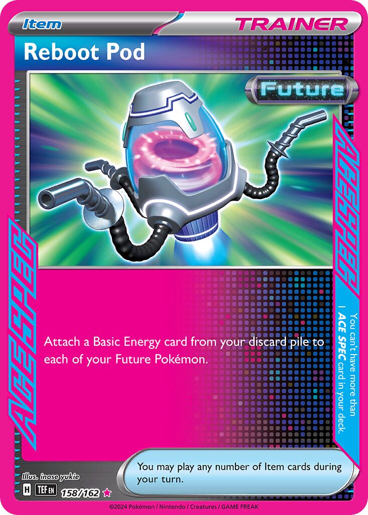 Reboot Pod 158 — Play! Pokémon Prize Pack Series Five (English Pokémon TCG card)