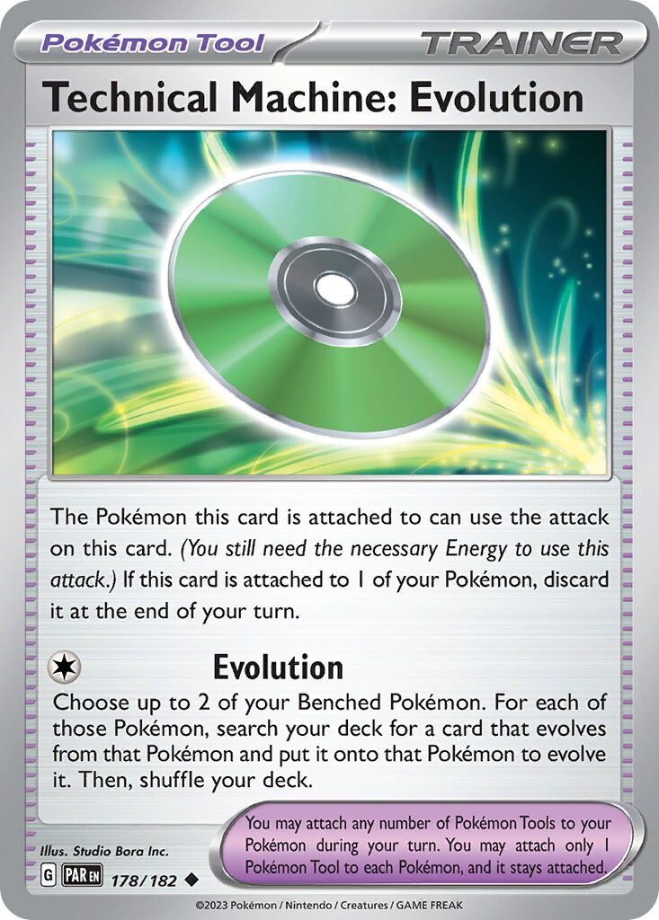 Technical Machine: Evolution 178 — Play! Pokémon Prize Pack Series Five (English Pokémon TCG card)