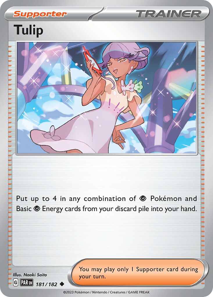 Tulip 181 — Play! Pokémon Prize Pack Series Five (English Pokémon TCG card)