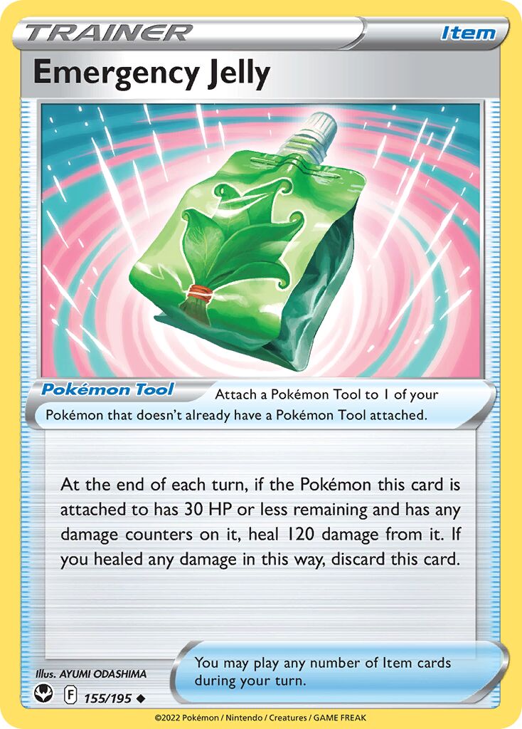 Emergency Jelly 155 — Play! Pokémon Prize Pack Series Four (English Pokémon TCG card)