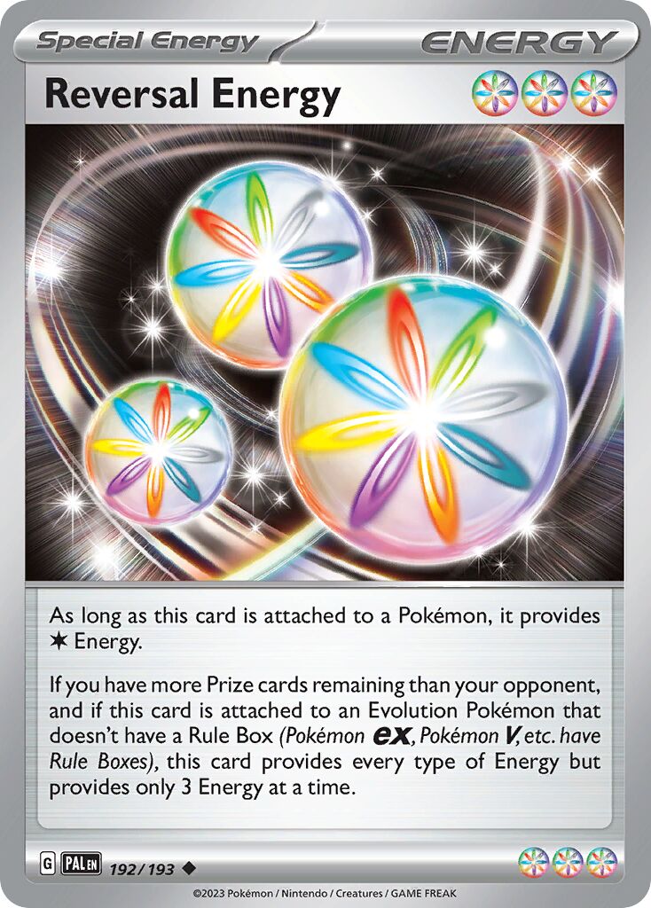 Reversal Energy 192 — Play! Pokémon Prize Pack Series Four (English Pokémon TCG card)