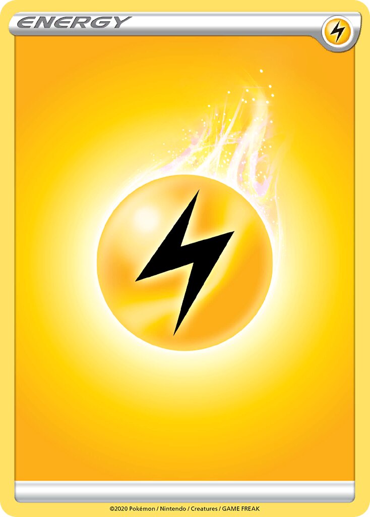 Lightning Energy 004 — Play! Pokémon Prize Pack Series One (English Pokémon TCG card)