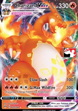 Charizard VMAX 020 — Play! Pokémon Prize Pack Series One (English Pokémon TCG card)