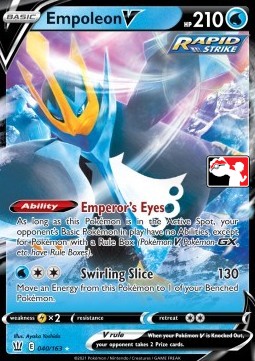 Empoleon V 040 — Play! Pokémon Prize Pack Series One (English Pokémon TCG card)