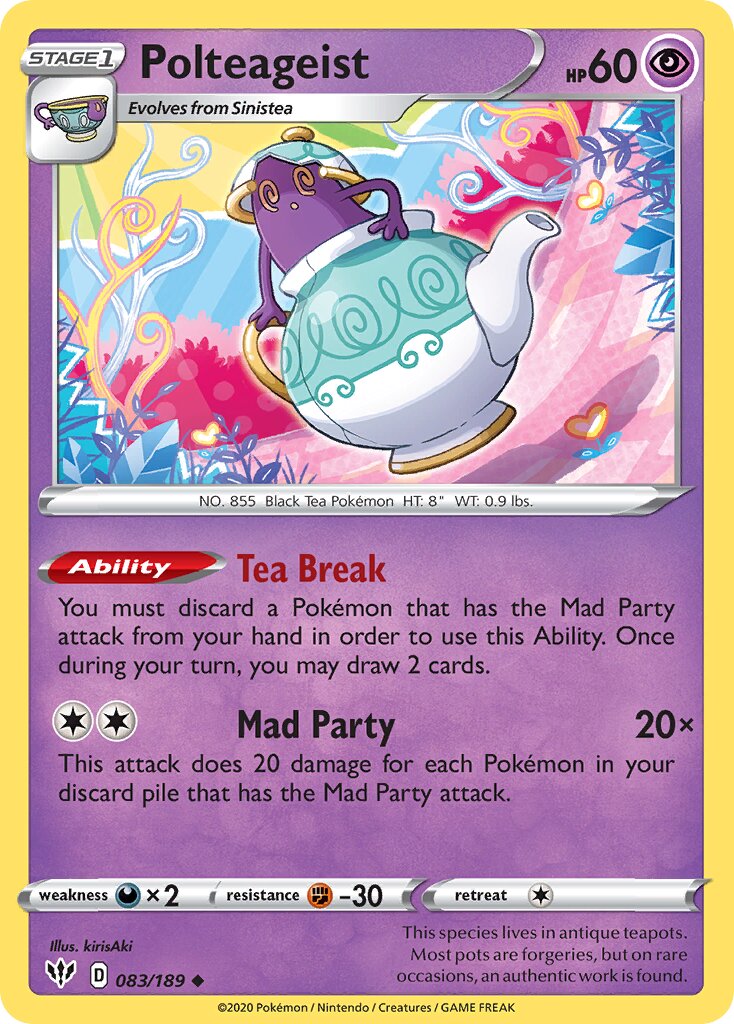 Polteageist 083 — Play! Pokémon Prize Pack Series One (English Pokémon TCG card)