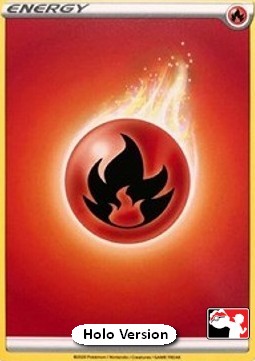 Fire Energy 1 — Play! Pokémon Prize Pack Series One (English Pokémon TCG card)
