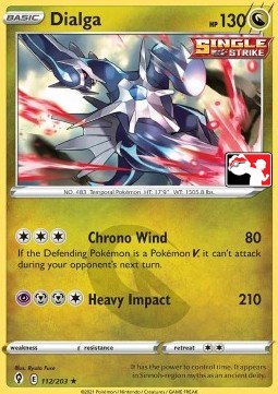 Dialga 112 — Play! Pokémon Prize Pack Series One (English Pokémon TCG card)