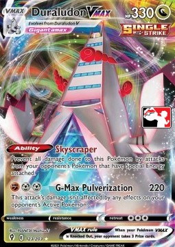 Duraludon VMAX 123 — Play! Pokémon Prize Pack Series One (English Pokémon TCG card)