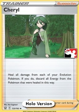 Cheryl 123 — Play! Pokémon Prize Pack Series One (English Pokémon TCG card)