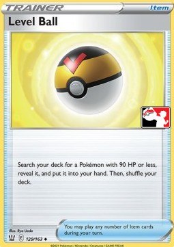 Level Ball 129 — Play! Pokémon Prize Pack Series One (English Pokémon TCG card)