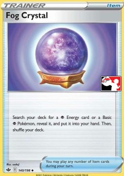 Fog Crystal 140 — Play! Pokémon Prize Pack Series One (English Pokémon TCG card)