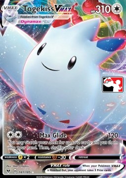 Togekiss VMAX 141 — Play! Pokémon Prize Pack Series One (English Pokémon TCG card)