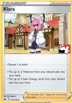 Klara 145 — Play! Pokémon Prize Pack Series One (English Pokémon TCG card)