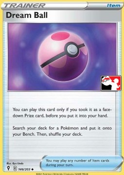 Dream Ball 146 — Play! Pokémon Prize Pack Series One (English Pokémon TCG card)