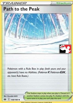 Path to the Peak 148 — Play! Pokémon Prize Pack Series One (English Pokémon TCG card)