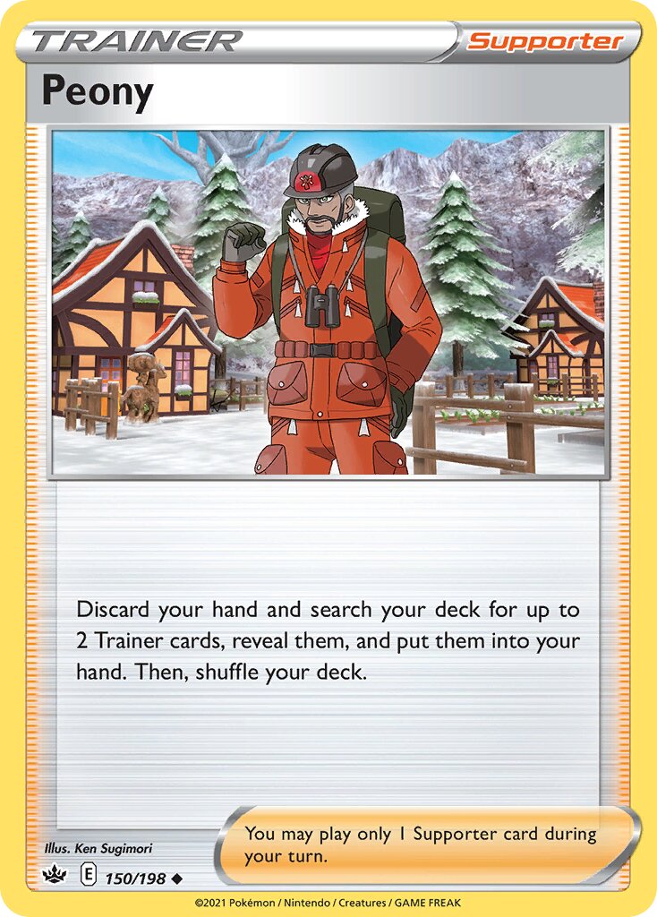 Peony 150 — Play! Pokémon Prize Pack Series One (English Pokémon TCG card)