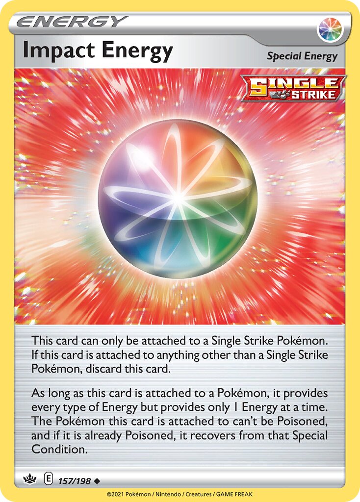 Impact Energy 157 — Play! Pokémon Prize Pack Series One (English Pokémon TCG card)