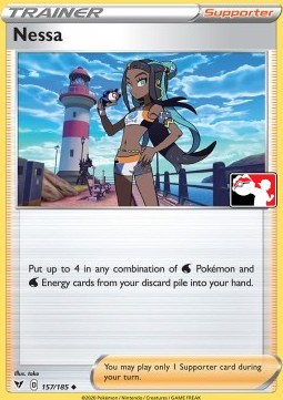 Nessa 157 — Play! Pokémon Prize Pack Series One (English Pokémon TCG card)