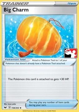 Big Charm 158 — Play! Pokémon Prize Pack Series One (English Pokémon TCG card)