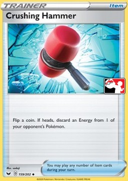 Crushing Hammer 159 — Play! Pokémon Prize Pack Series One (English Pokémon TCG card)