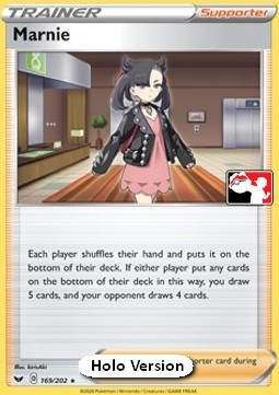 Marnie 169 — Play! Pokémon Prize Pack Series One (English Pokémon TCG card)