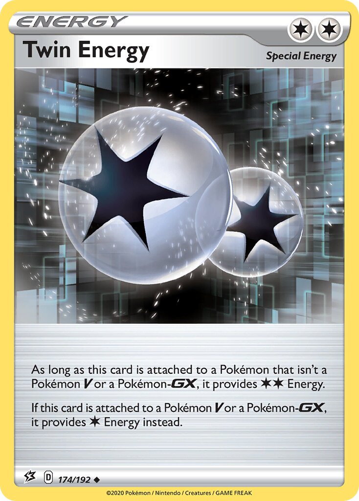 Twin Energy 174 — Play! Pokémon Prize Pack Series One (English Pokémon TCG card)