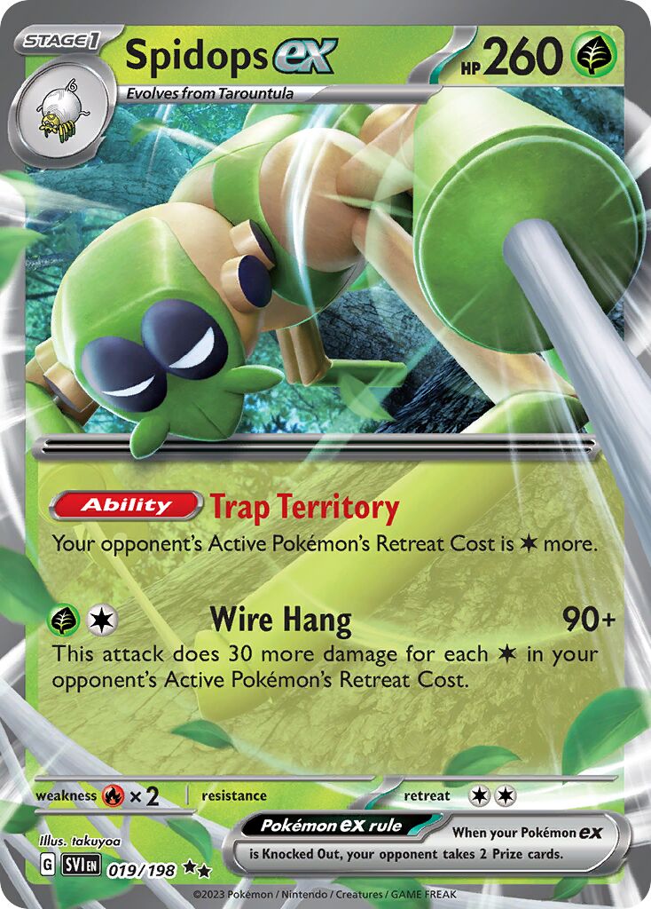 Spidops ex 019 — Play! Pokémon Prize Pack Series Three (English Pokémon TCG card)