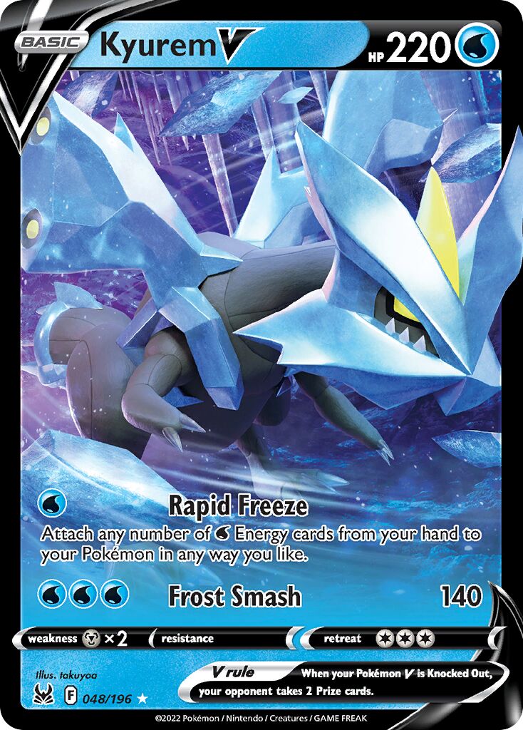 Kyurem V 048 — Play! Pokémon Prize Pack Series Three (English Pokémon TCG card)